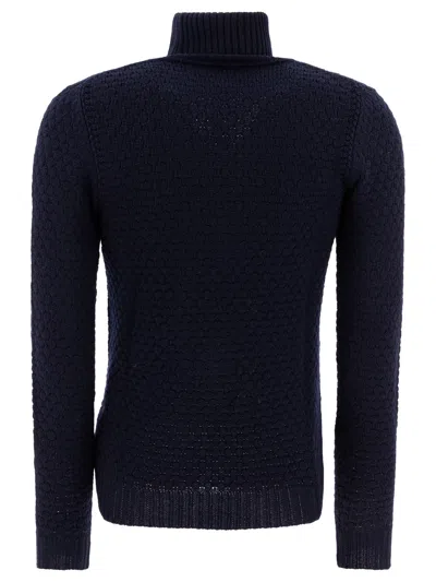 Rakkì Rakki Wool Blue Knitwear In Blue