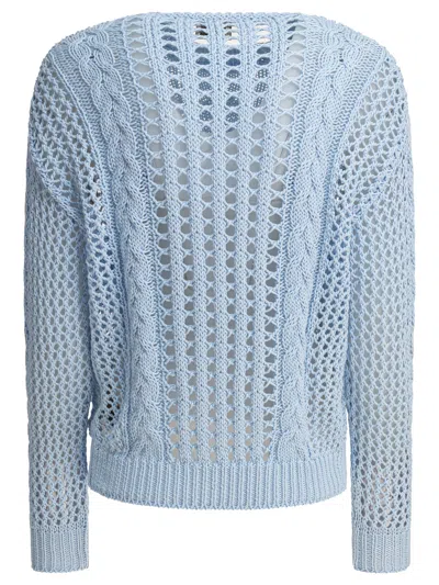 Rakkì Rakki Cotton Light Blue Knitwear