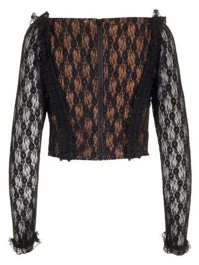 Self Portrait Residency Christopher Kane Residency Lace Top