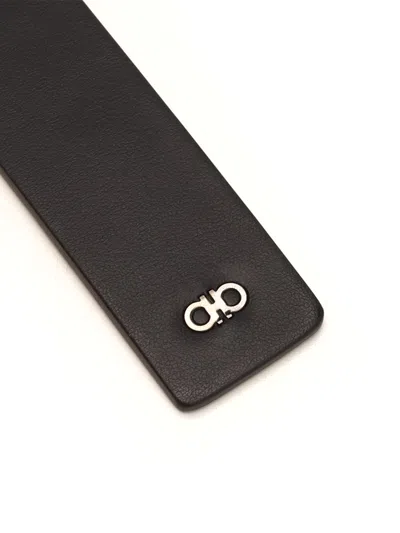 Ferragamo Leather Belt Belts Black