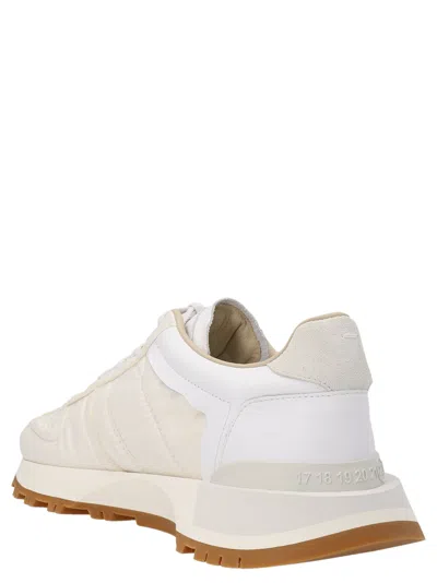 Maison Margiela Leather Sneakers White