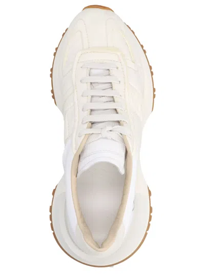 Maison Margiela Leather Sneakers White