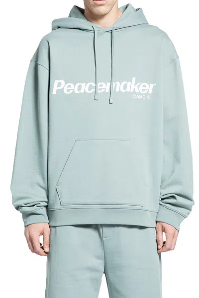 Oamc Man Green Sweatshirts