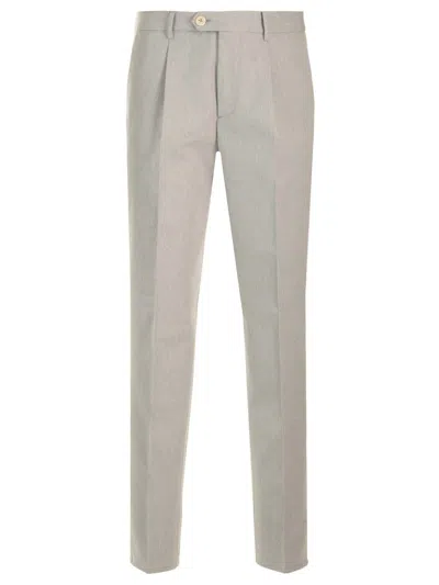 Brunello Cucinelli Leisure Fit Trousers Grey