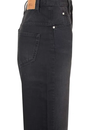 Shop Isabel Marant Lemony Jeans Black