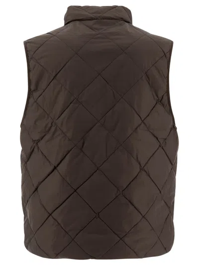 Hiking Patrol Light Down Vest Jackets Brown
