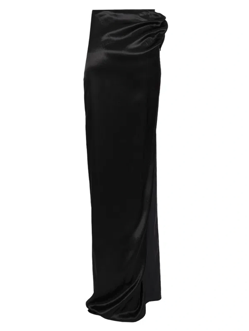 【送料&関税込】Balenciaga Black Satin Skirt Balenciaga Long Satin Skirt Skirts Black | ModeSens