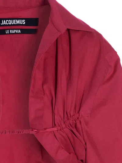 Jacquemus Ma Viscose Shirt And Blouse Fuchsia