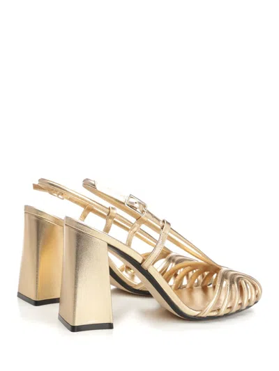 Alevì Milano Marta Sandals Gold