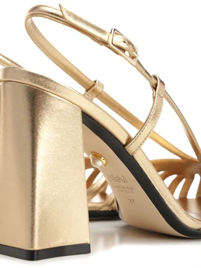 Alevì Milano Marta Sandals Gold