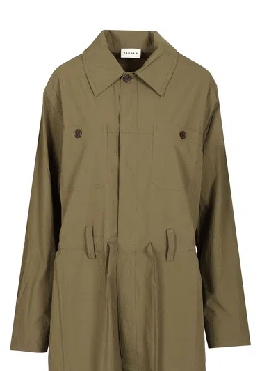 P.a.r.o.s.h Military Green Jumpsuit Jewelry Green