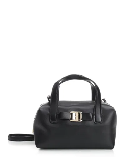 Ferragamo Mini Bag With Shoulder Strap Handbags Black