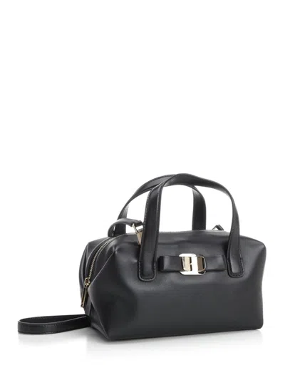 Ferragamo Mini Bag With Shoulder Strap Handbags Black