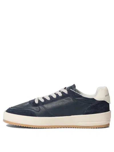 Philippe Model Nice Low Blue Sneaker