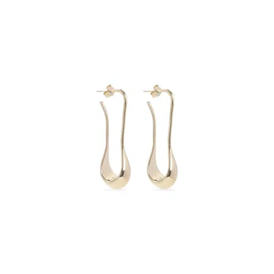 Lemaire Short Drop Earrings With Angular Design