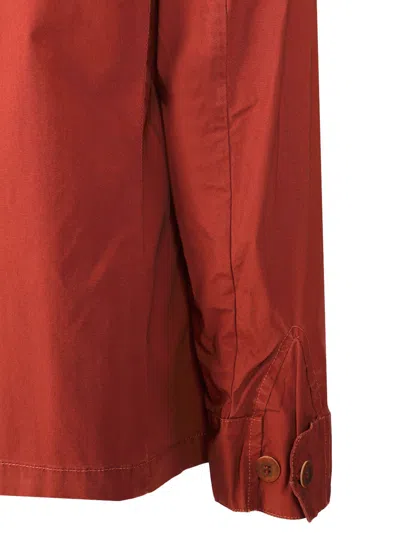 Shop Original Vintage Overshirt Shirts Red
