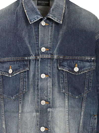 Balenciaga Denim Oversize Jacket