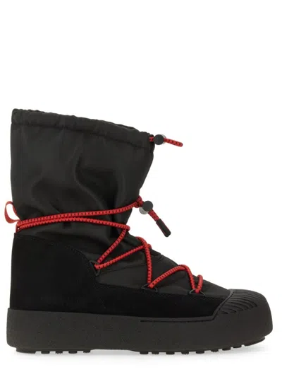 Moon Boot Mtrack Polar Cordy Bootie In Black