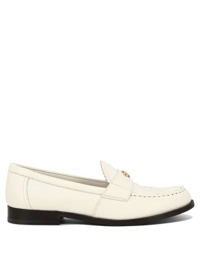 Tory Burch Perry Loafers & Slippers White