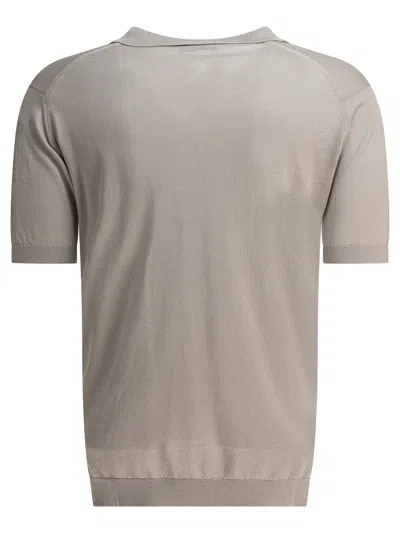 John Smedley Noah V-neck Polo T-shirt