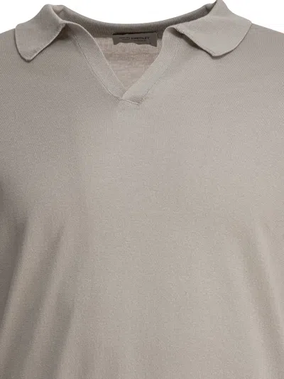 John Smedley Noah V-neck Polo T-shirt