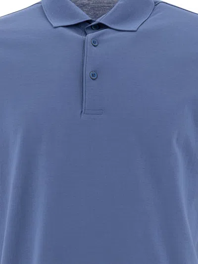 Herno Polo Shirts With Collared Short Sleeves
