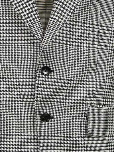 Tom Ford Prince Of Wales Shelton Jacket Jackets Multicolor In Gray
