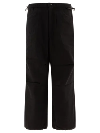 Rayon Vert Elasticated-waist Cotton Trousers