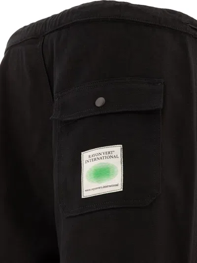 Rayon Vert Elasticated-waist Cotton Trousers
