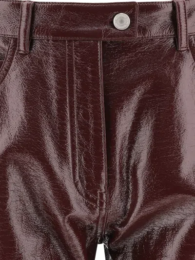 Courrèges Shiny Finish Trousers Reedition Pockets