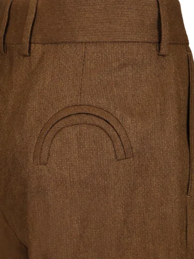 Blazé Milano Renard Fox Pants Trousers Brown