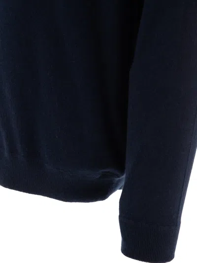 Herno Resort Sweater In Plain Cashmere
