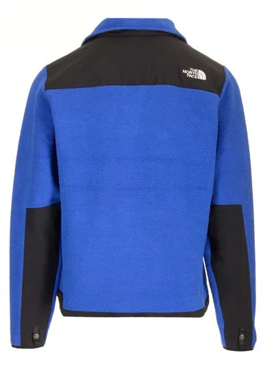 The North Face Mens Retro Denali Colour-block Fleece Jacket Blue