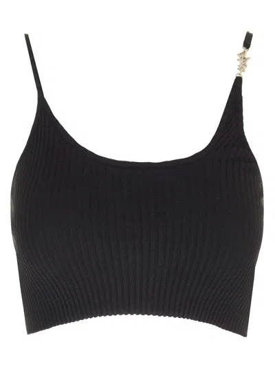 Amiri Thin Shoulder Strap Rib Sling In Black