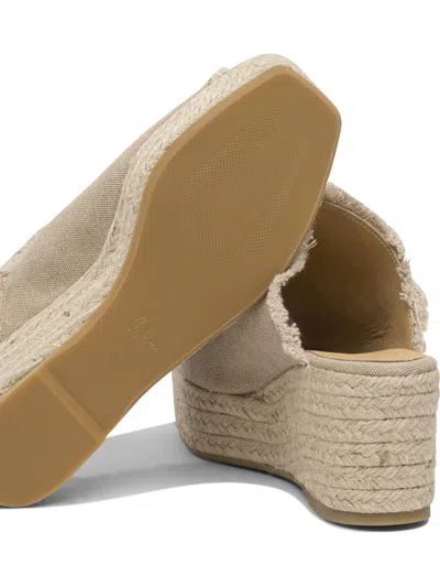 Castaã±er Sandals Beige In Neutral