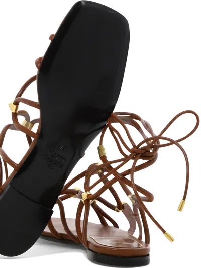 Valentino Sandals Brown