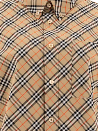 Burberry Shirts Beige