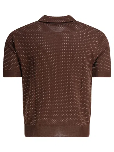 Rakkì Rakki Cotton Brown Shirt In Brown