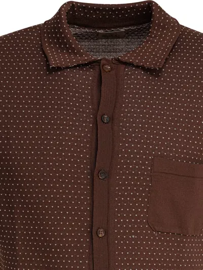Rakkì Rakki Cotton Brown Shirt In Brown