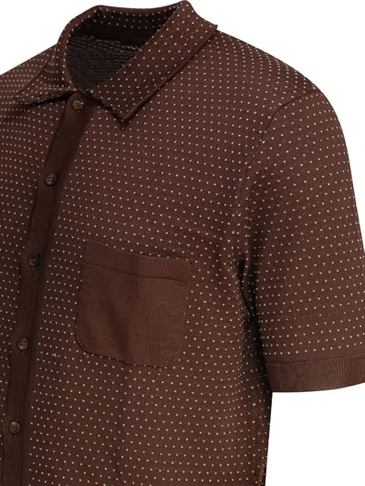 Rakkì Rakki Cotton Brown Shirt In Brown