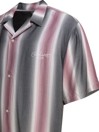 Carhartt Short Sleeves Striped Pattern Shirt