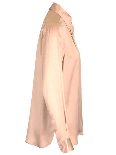 Tom Ford Silk Shirt With Pleats Shirts Rose