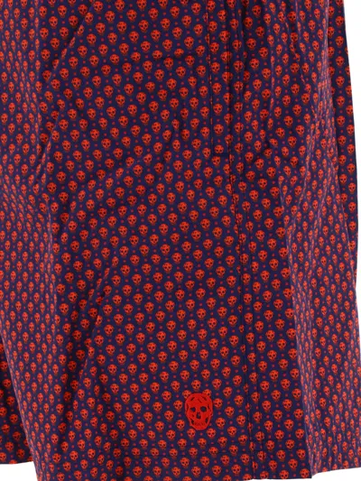 Alexander Mcqueen Alexander Mc Queen Skull Dots Swim Shorts