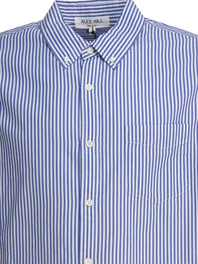 Alex Mill Mill Shirts Blue In Blue
