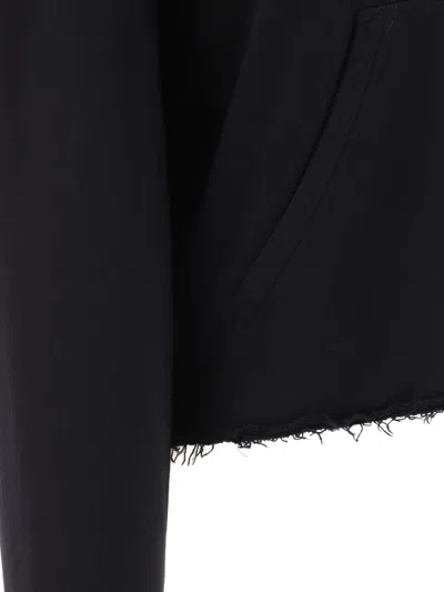 Givenchy Cropped Hoodie With Logo Print