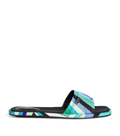 Pucci Silk Printed Yummy Slides