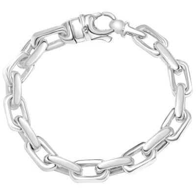 Pompeii3 Men's 14k Gold (89gram) Or Platinum (167gram) 9.5mm Link Bracelet 8.5"