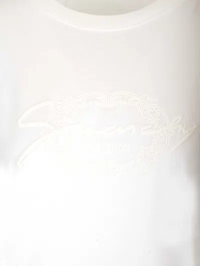 Givenchy White Logo T-shirt Shirts White