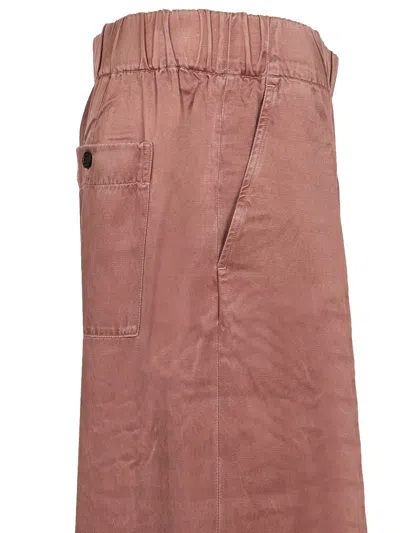 Dries Van Noten Pila Cupro And Cotton Trousers