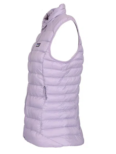 Shop Patagonia Windproof Down Vest Coats Violet